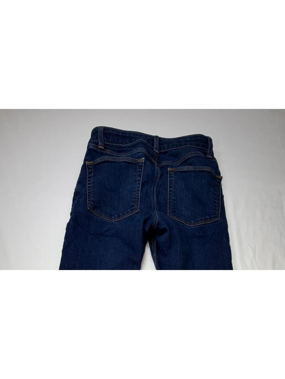 Asos Design Men's Skinny Jeans Dark Wash Slim Fit Low-Rise Stretch Size 28 Blue